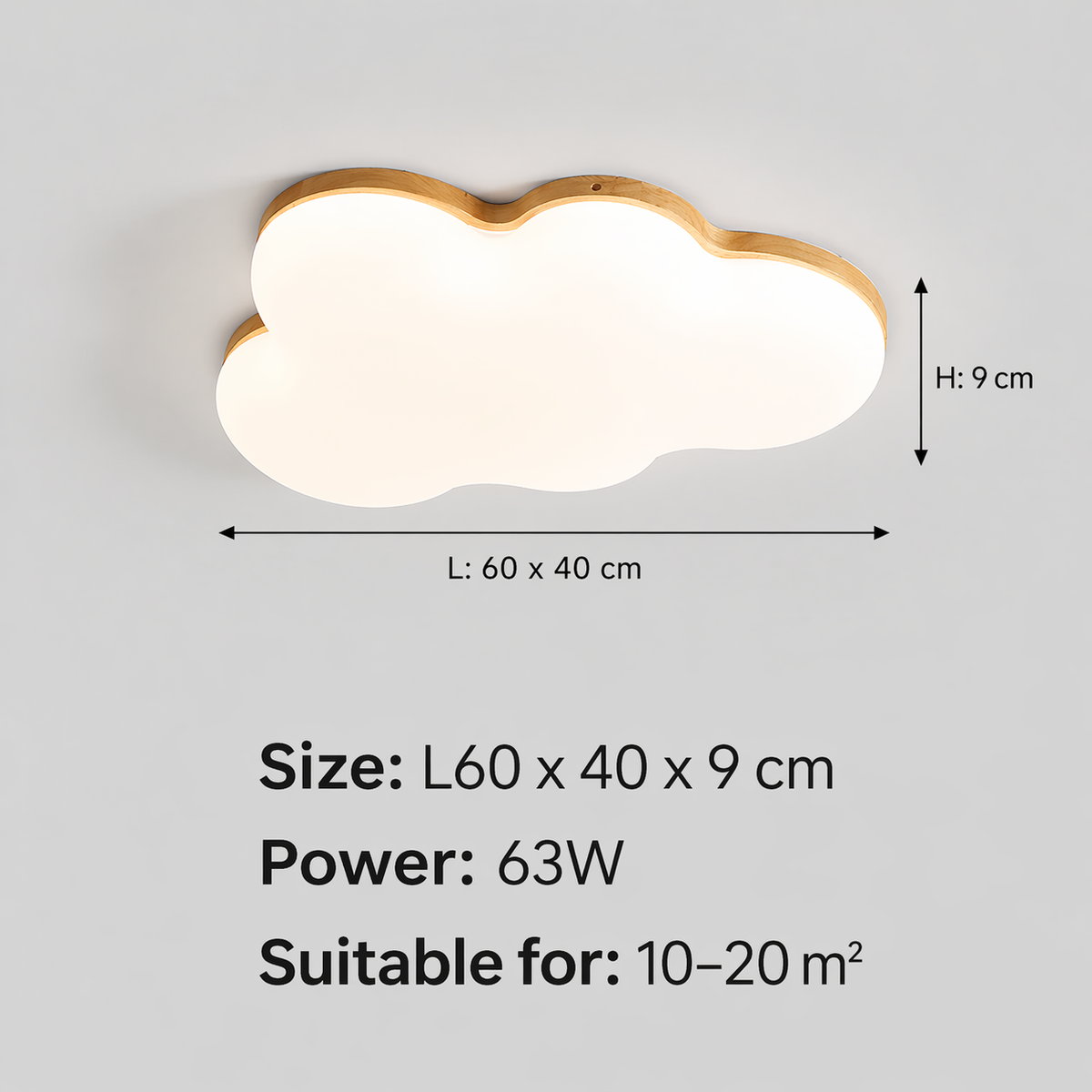 Cloud Flush Mount Ceiling Light