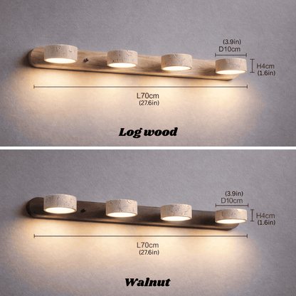 Natural Travertine Wall Light