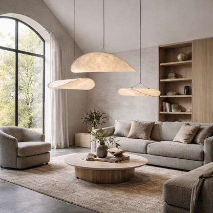Silk Sailboat Pendant Lamp