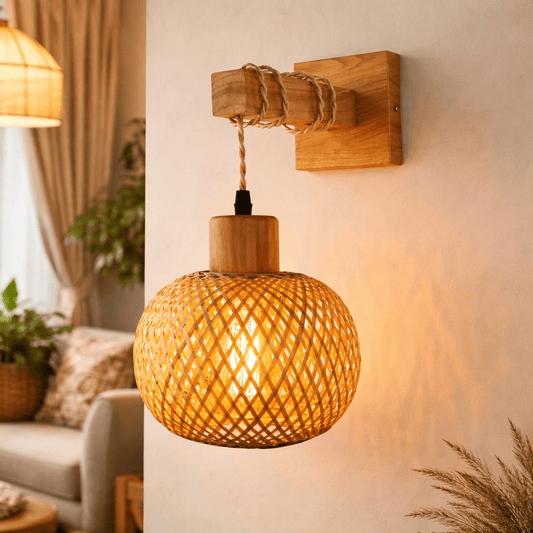 Farmhouse Rustic Wall Lamp