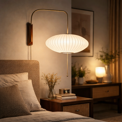 Modern Silk Wall Lamp