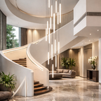 Modern Linear Decorative Chandelier