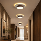Round Stone Ceiling Light