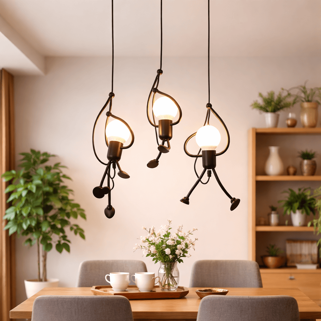 Creative Character Pendant Light