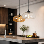 Color Glass Pendant Light