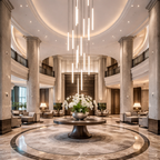Modern Linear Decorative Chandelier