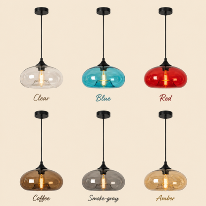 Colorful Glass Pendant Light