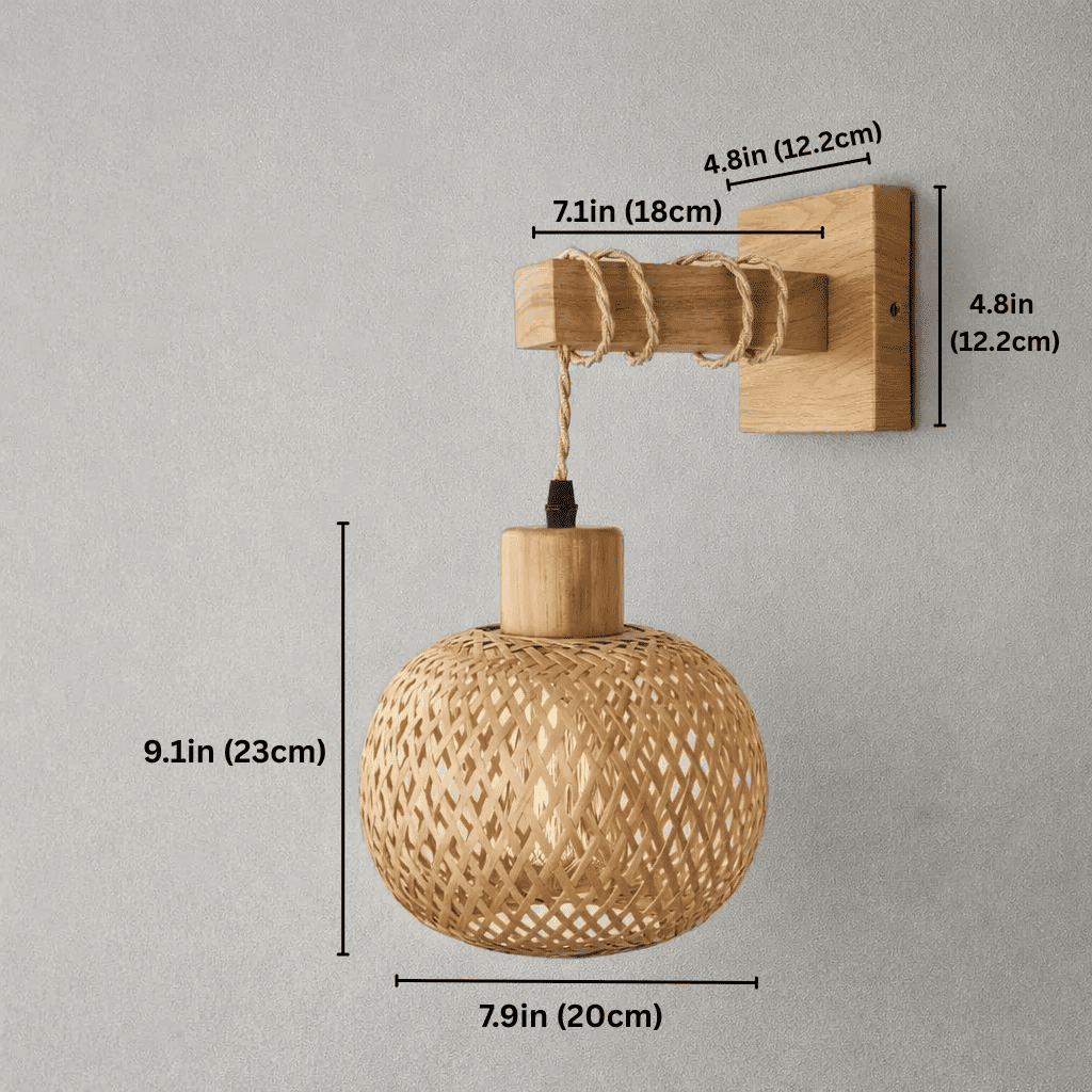 Farmhouse Rustic Wall Lamp
