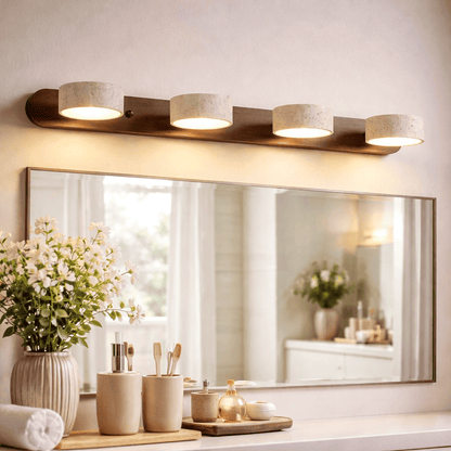 Natural Travertine Wall Light