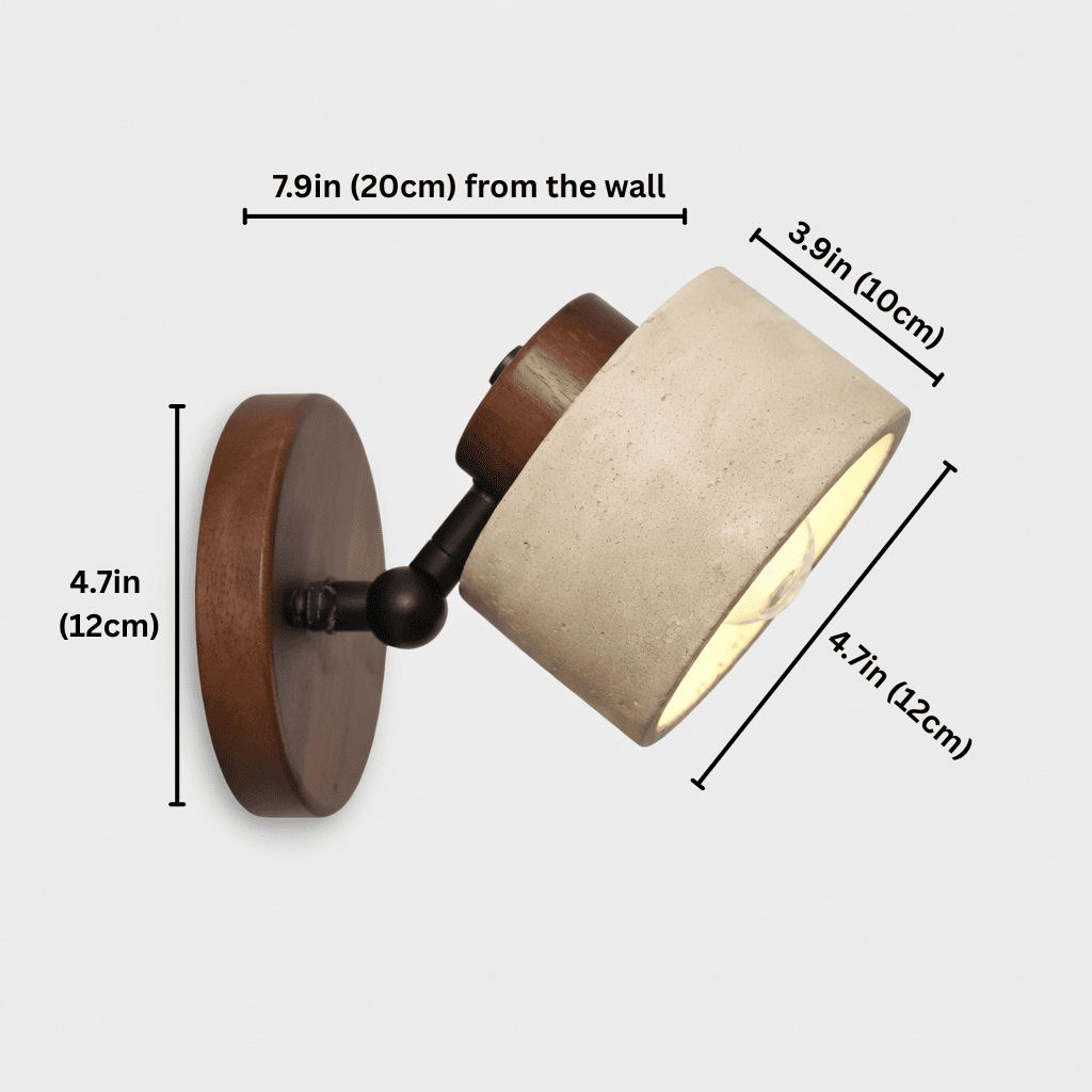 Elegant Stone Wall Sconce