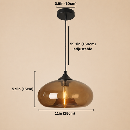 Colorful Glass Pendant Light