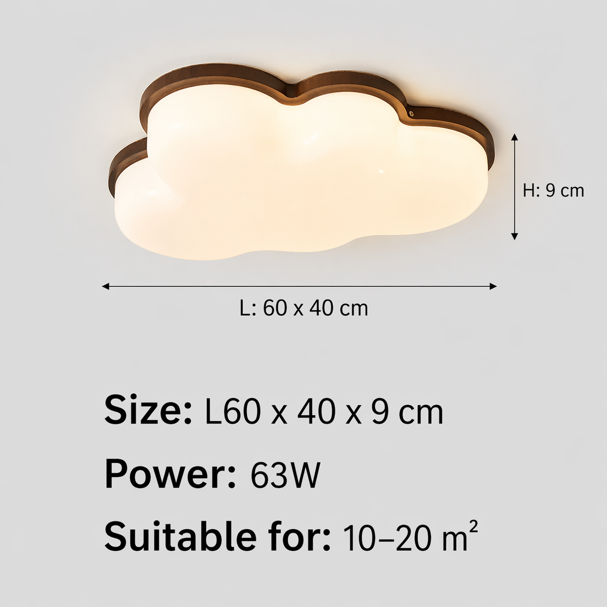 Cloud Flush Mount Ceiling Light