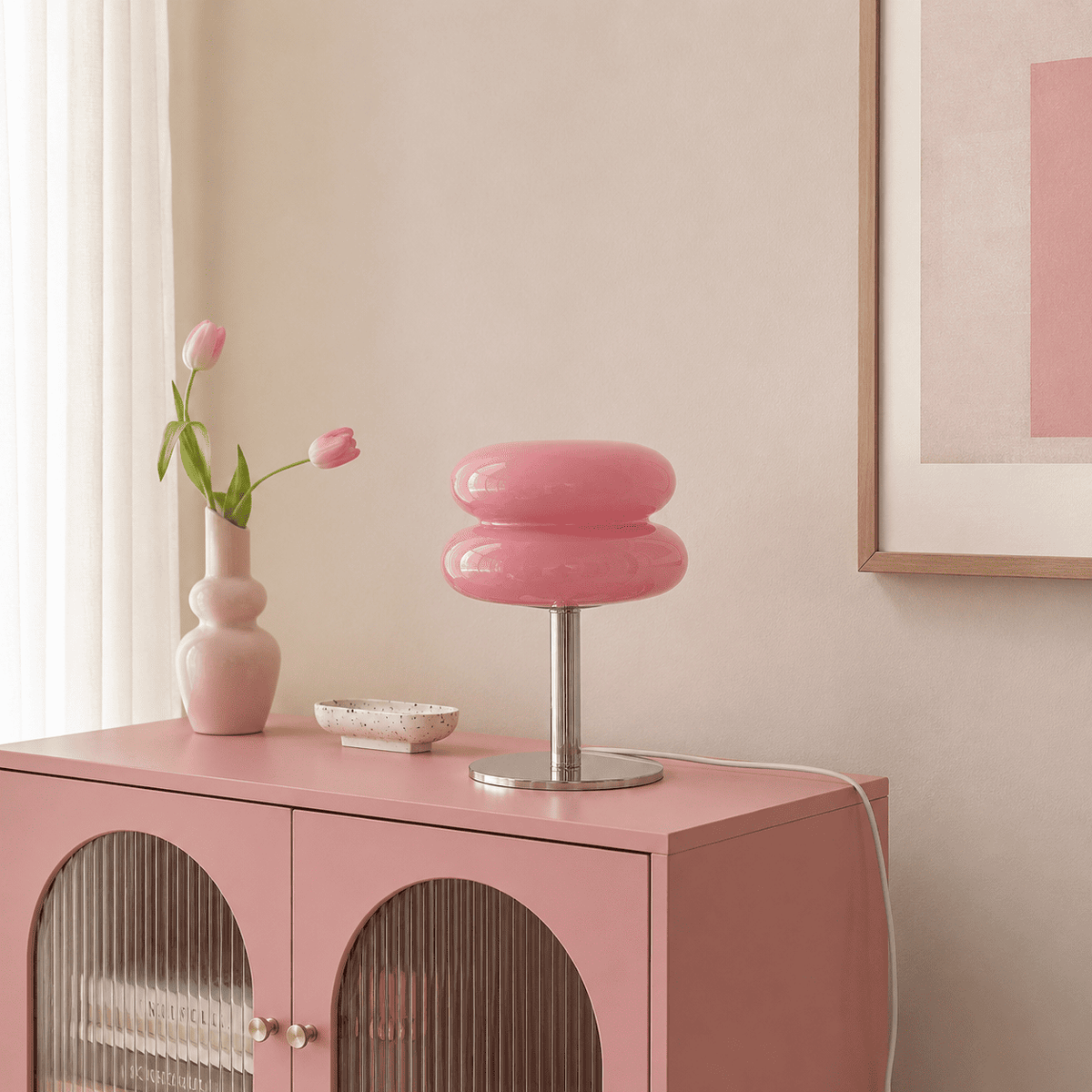 Retro Macaron Table Lamp