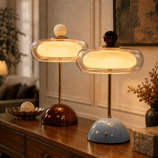 Memphis Postmodern Mushroom Lamp