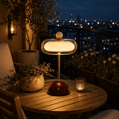 Memphis Postmodern Mushroom Lamp