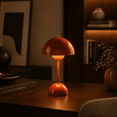 Wiederaufladbare Pilz-Tischlampe