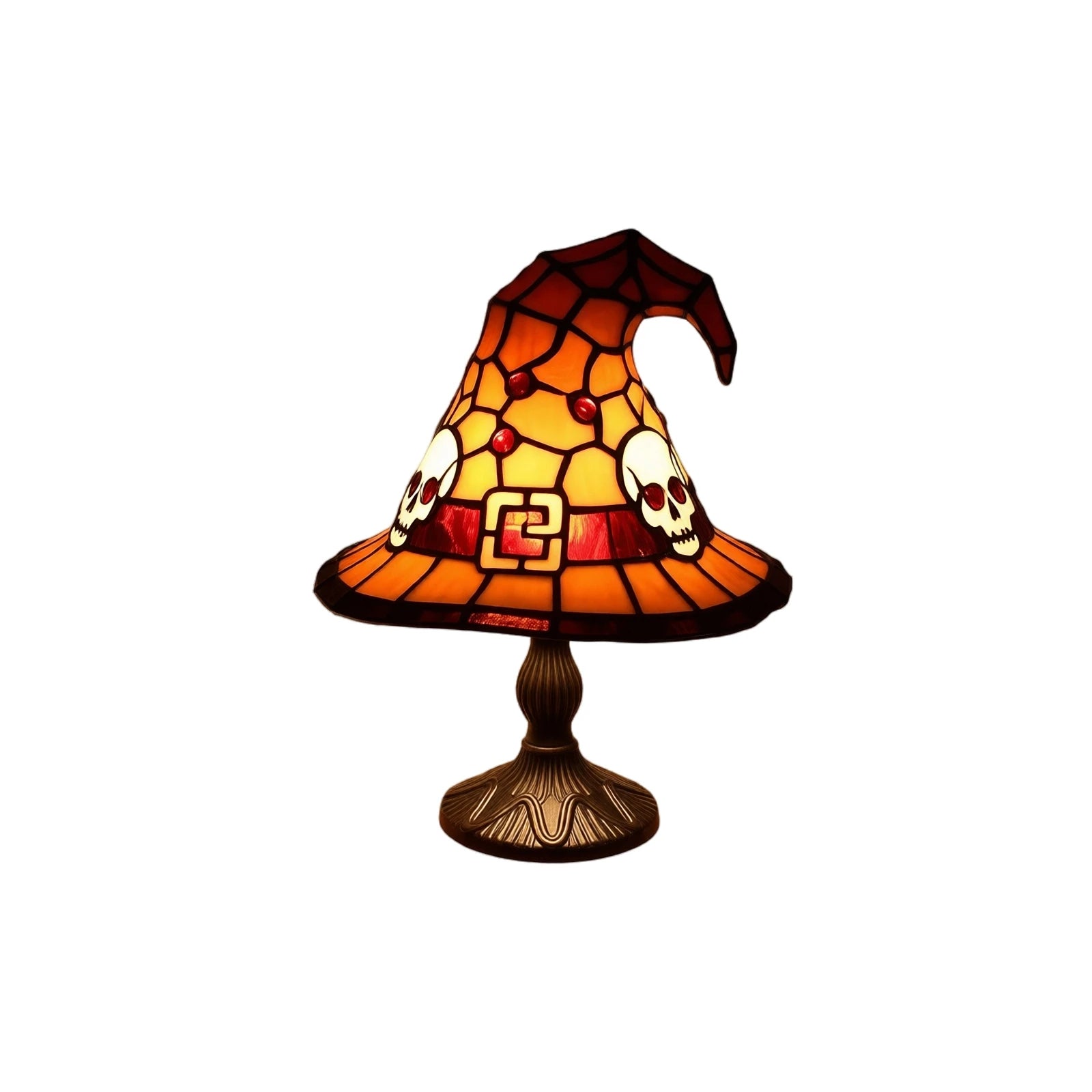 🎃 Gothic Witch Hat Lamp