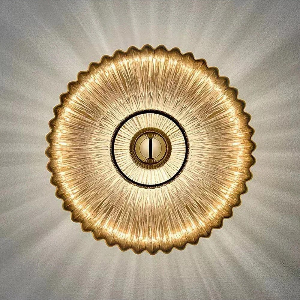 Retro Glass Wall Light