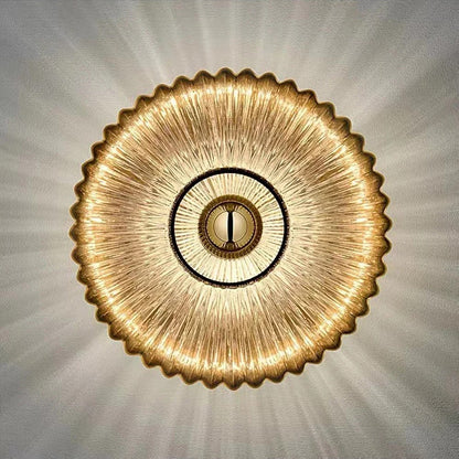 Retro Glass Wall Light