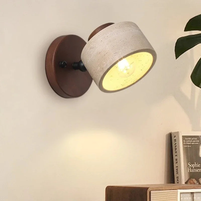 Elegant Stone Wall Sconce