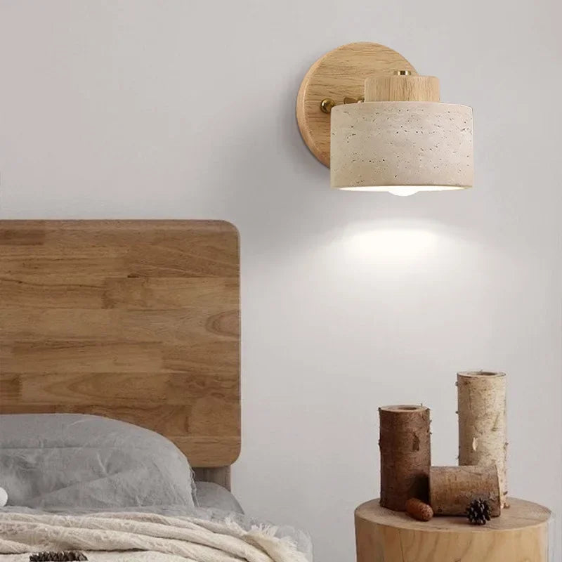 Elegant Stone Wall Sconce