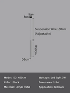 Modern LED Pendant Light