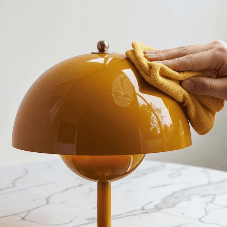 Lampe de table champignon rechargeable