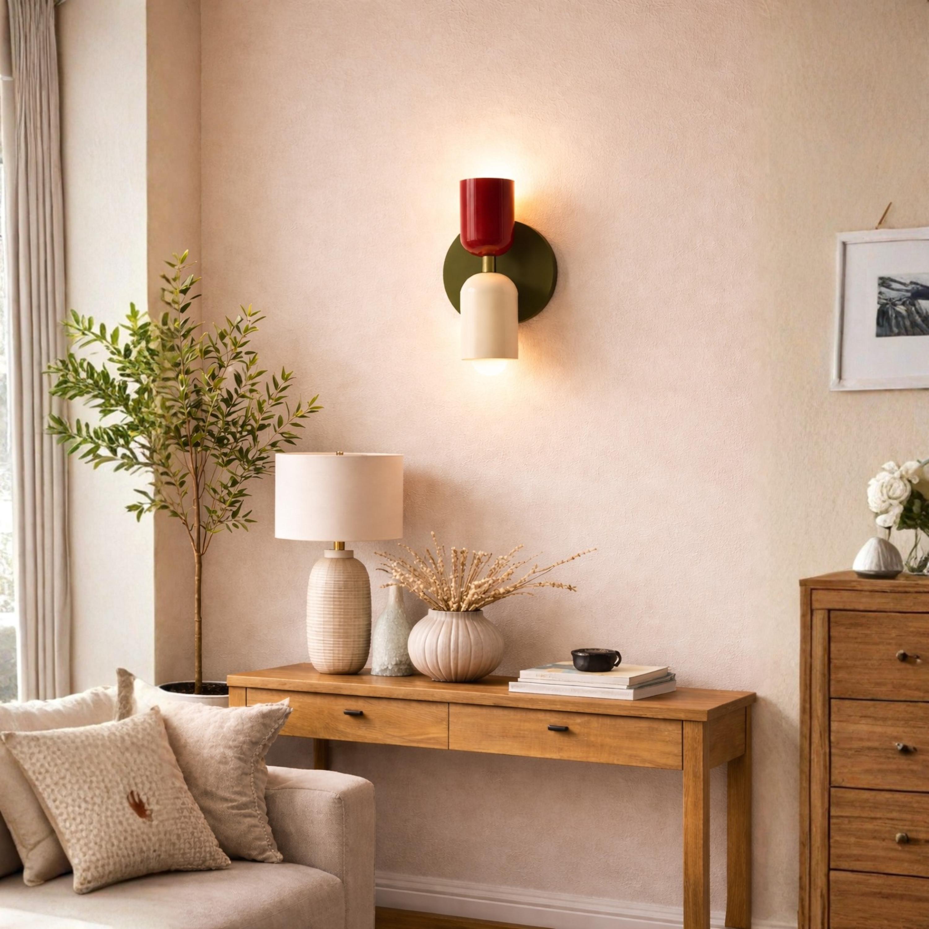 Nordic Double Head Wall Sconce